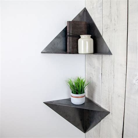 Corner Shelf, Triangle Shelf, Floating Shelves, Floating Shelf ...