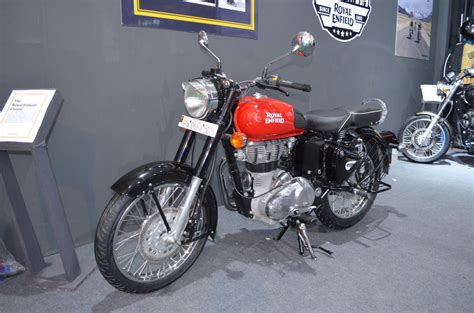 Royal Enfield Classic 350 Redditch Red at the Nepal Auto Show 2017