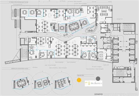 Corporate Office Layout Plan - Image to u