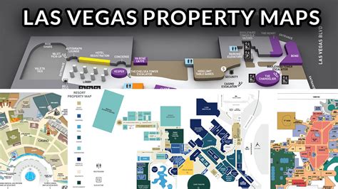 Las Vegas Hotel and Casino Property Maps - Download Resort Maps