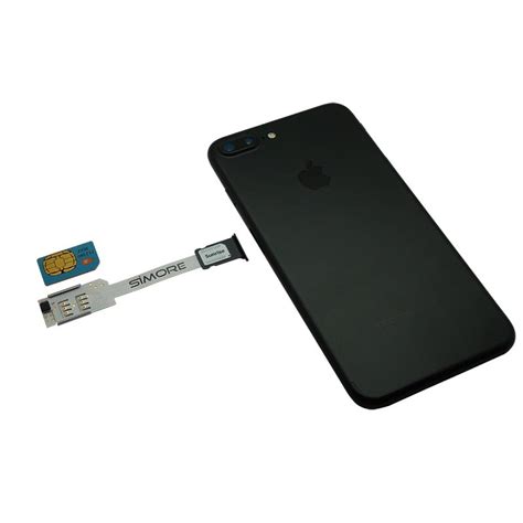 WX-Twin 7 Plus Dual SIM adapter for iPhone 7 Plus - DualSIM card with ...