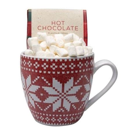 Festive Hot Chocolate Mug | Holiday chocolate, Hot chocolate mug, Hot ...