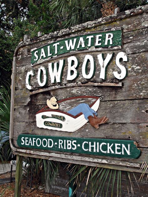 SaltWater Cowboy restaurant,St Augustine beach.Florida | Florida ...