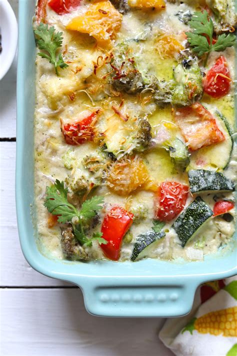 Vegetable Bake Recipe - Fun FOOD Frolic