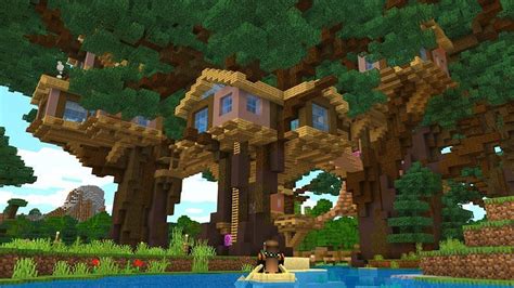 5 من أفضل تصاميم Minecraft Treehouse للبناء