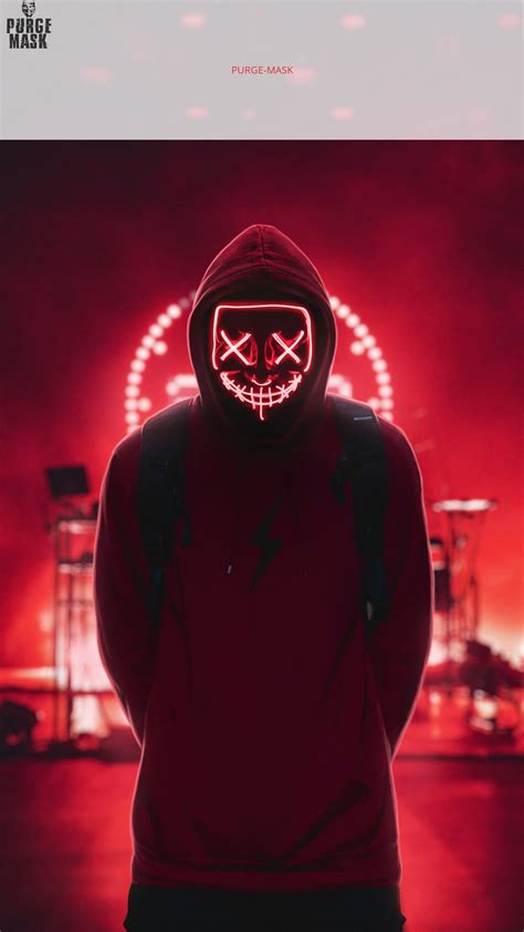 Red Led Purge Mask | Purge Mask