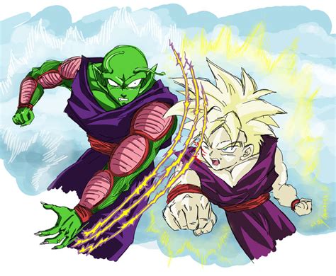 Gohan vs Piccolo by house-mouse on DeviantArt