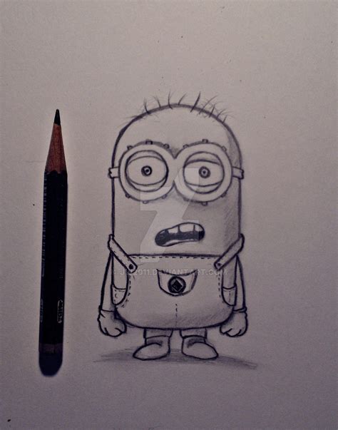 Minion Drawing by JW2011 on DeviantArt