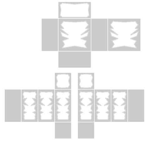 Roblox Shirt Template Transparent Roblox Shadded Shirt Template By ...