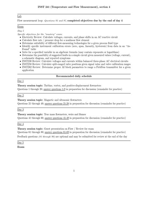 Instrumentation and Control | PDF | License | Horsepower