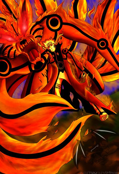 Naruto kurama mode by Wolfbones24 on DeviantArt