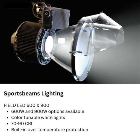 LED Sports Lighting Fixtures Buyer's Guide