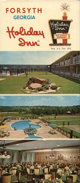 Holiday Inn Forsyth, GA Postcard