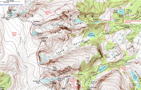 Rocky Mountain Elevation Map