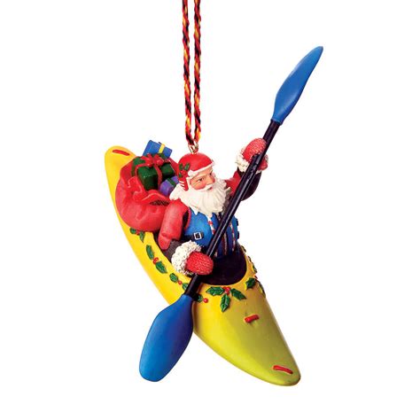 Whitewater Santa Kayak Ornament at nrs.com