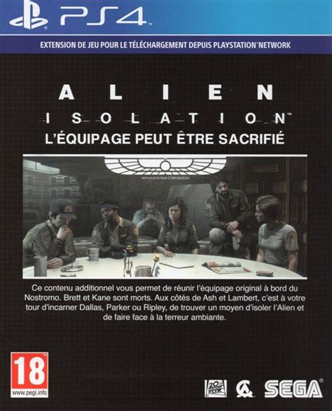 Alien: Isolation (Nostromo Edition) (2014) box cover art - MobyGames