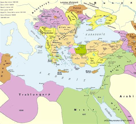 The Ottoman Empire - Maps