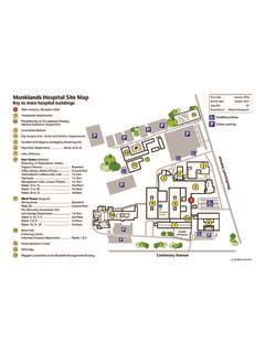 Monklands Hospital Site Map Airfdrie ML6 0JS Pub. date ... / monklands ...