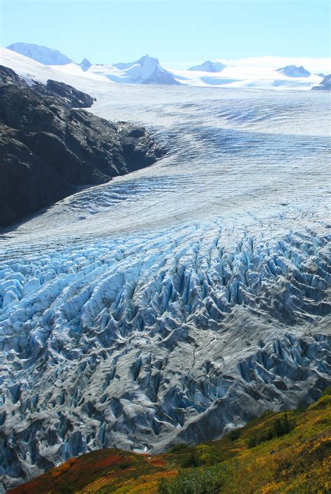 Glacier in Kenai Fjords National Park, Alaska | Kenai fjords national ...