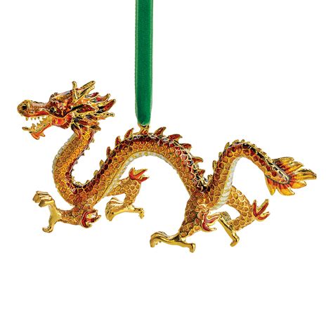 Cloisonne Dragon Christmas Ornament | Gump's