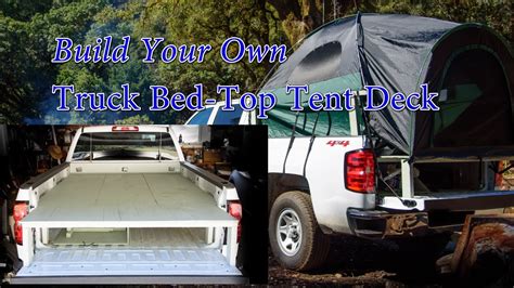 Build Your Own Truck Bed Tent Deck - YouTube