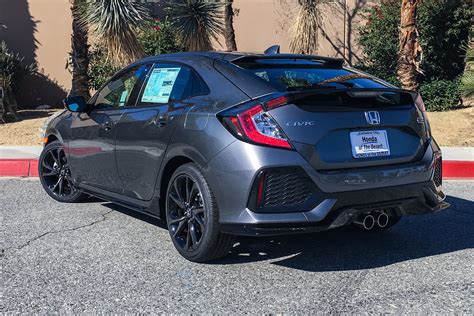 New 2019 Honda Civic Hatchback Sport Touring Hatchback in Cathedral ...