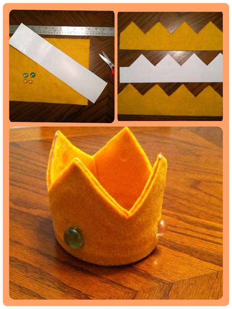 DIY Princess Peach Crown | Diy baby halloween costumes, Princess diy ...