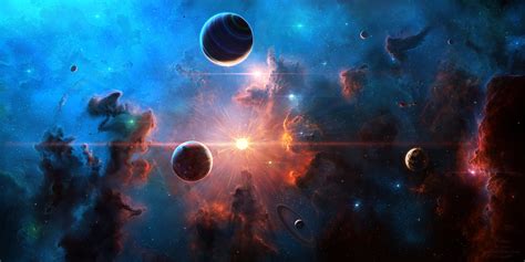 Cosmic Odyssey HD Wallpaper by Tim Barton