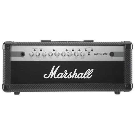 Marshall MG100HCFX Carbon Fibre Amp Head at Gear4music