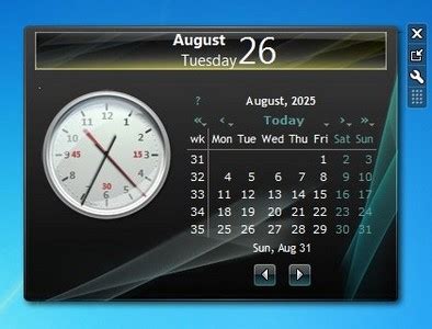 Calendar misti - Free Desktop Gadgets For Windows 10, Windows 8 ...