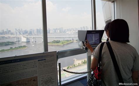 Fuji TV Building Observation Deck, Odaiba: The View From The Big Sphere ...