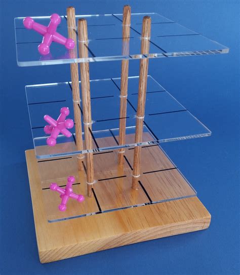 3D Tic Tac Toe Board - Etsy