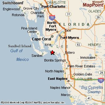 Where is Fort Myers Beach, Florida? see area map & more