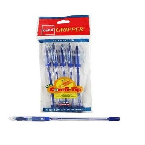 Transparent Acrylic Cello Gripper Pen, For Writing at Rs 4.90/piece in ...