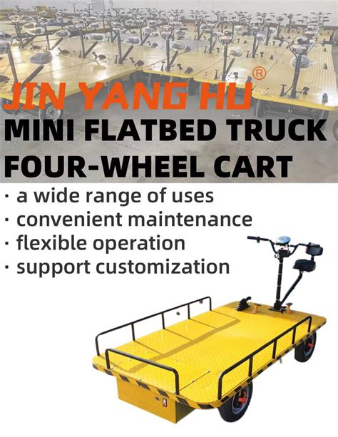 China Electric Flatbed Truck Cart Manufacturers, Suppliers - Factory ...