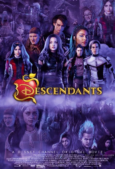 🖤ཻུꦿ Poster Descendants | Disney descendants, Disney descendants movie ...