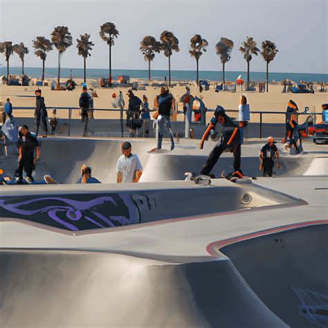 Skatepark Venice Beach · Creative Fabrica