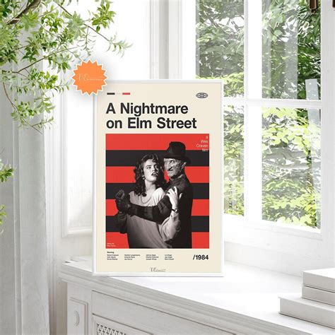 A Nightmare on Elm Street Movie Poster Movie Wall Art Retro - Etsy