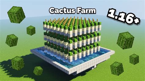 Cactus Farm Minecraft Tutorial