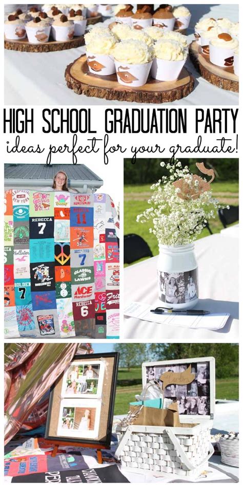 High School Graduation Party Ideas - Angie Holden The Country Chic Cottage