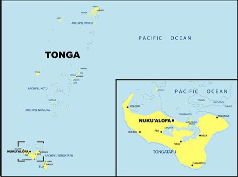 Tonga Maps & Facts - World Atlas