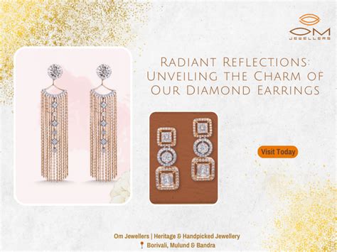 Radiant Reflections: Unveiling the Charm of Our Diamond Earrings