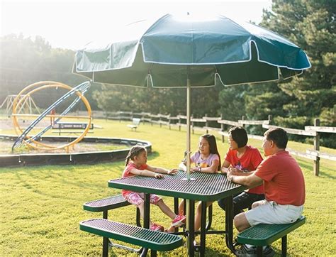 Picnic Table Umbrella Patio Style - Commercial Playground Equipment ...