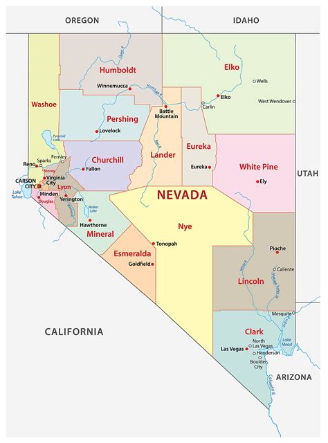 Nevada Map | Hot Sex Picture