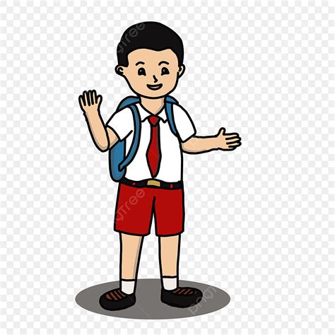 Imagen De Un Niño Con Uniforme De Escuela Primaria PNG ,dibujos Chico ...