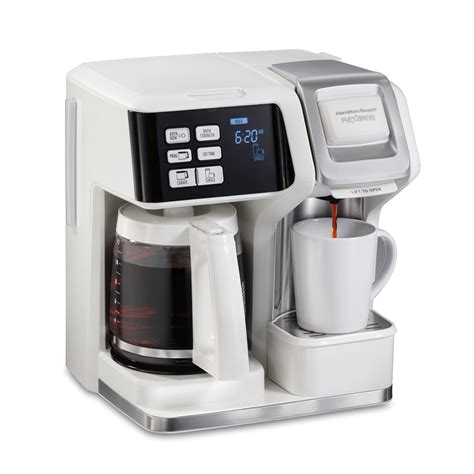 Hamilton Beach FlexBrew 2-Way Coffee Maker, Single-Serve & 12 Cup ...