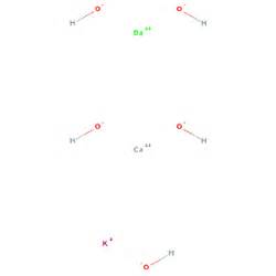 Barium hydroxide (Ba(OH)2), mixt. with calcium hydroxide (Ca(OH)2) and ...