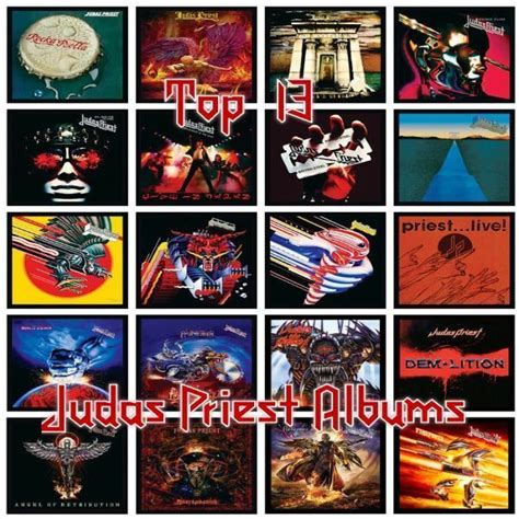 Judas Priest Album Covers