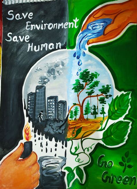 Save Earth Poster Drawing | Images and Photos finder