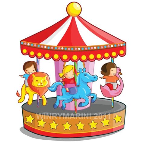 Merry go round clipart - Clipground